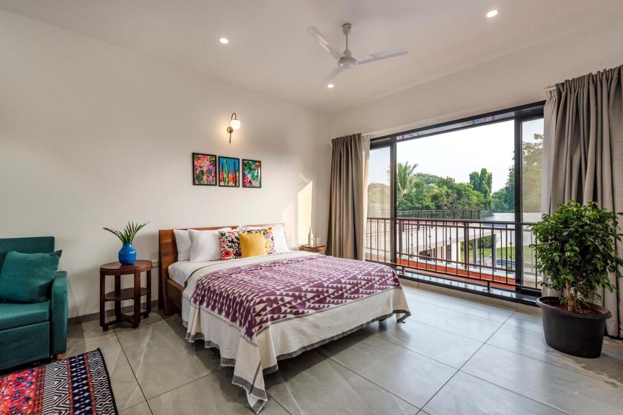 Saffronstays Mayfair Gardens 4 Bedroom Petfriendly Pool Villa Alībāg Exteriér fotografie