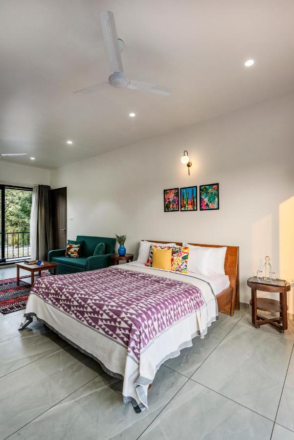 Saffronstays Mayfair Gardens 4 Bedroom Petfriendly Pool Villa Alībāg Exteriér fotografie