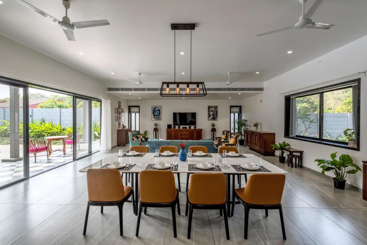 Saffronstays Mayfair Gardens 4 Bedroom Petfriendly Pool Villa Alībāg Exteriér fotografie